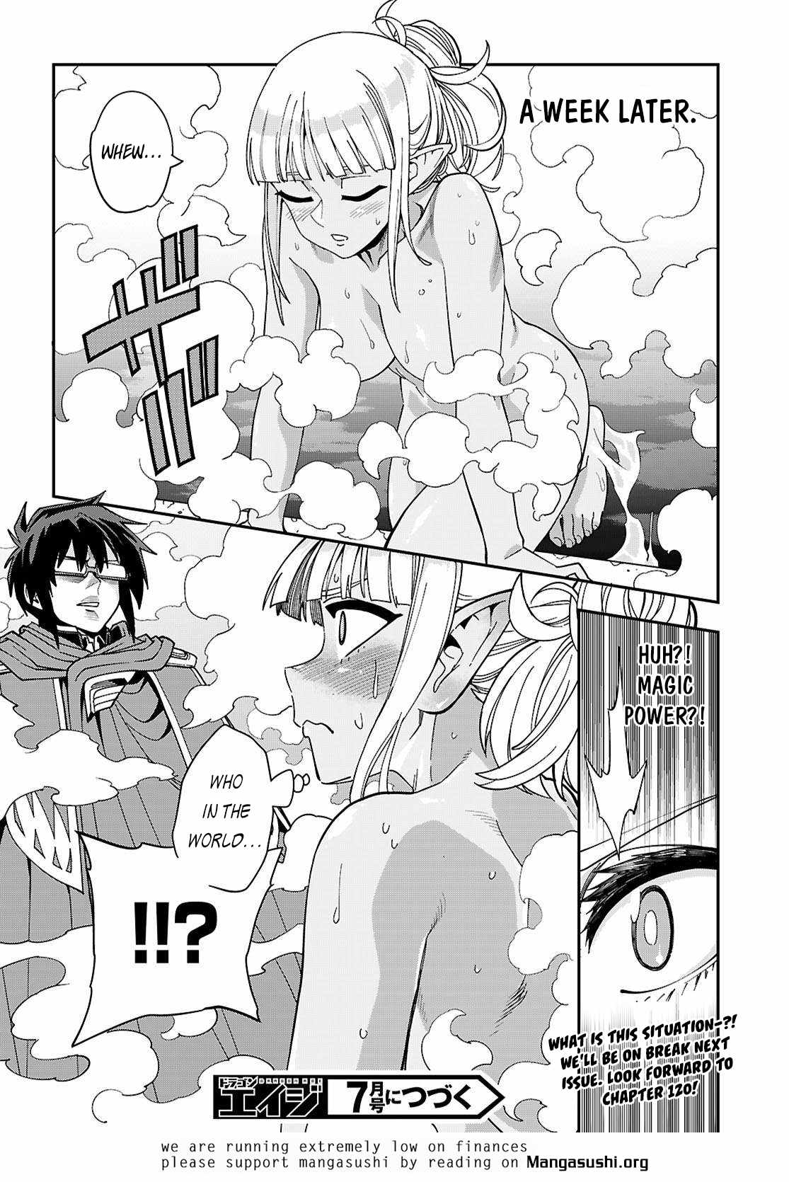 Konjiki no Moji Tsukai - Yuusha Yonin ni Makikomareta Unique Cheat Chapter 119 19